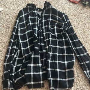 old navy, medium, black and white